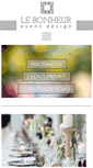 Mobile Screenshot of lebonheur.it